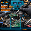 KATSU Tools 3Pcs Soldering Iron Tips Set for 312086 312080 Station SP31208603