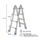 Aluminium Ladder Telescopic Foldable