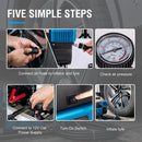 Car Tire Inflator Heavy Duty 12V 2Piston