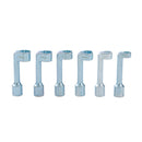 6-Piece 1/2" Drive Diesel Injector Line Socket
