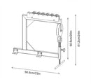Bench Mounted English Wheel 400mm Throat Depth