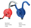 Oil Barrel Pump, Cast Iron, Hand Diesel Oil Rotary