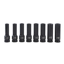 43 PCs Heavy Duty Impact Socket Set 1/2" Drive 6