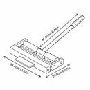 Vice-Mounted Hand Press Brake 300mm (12″) - Max