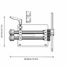 8" Heavy Duty Sheet Metal Bead Roller Swager