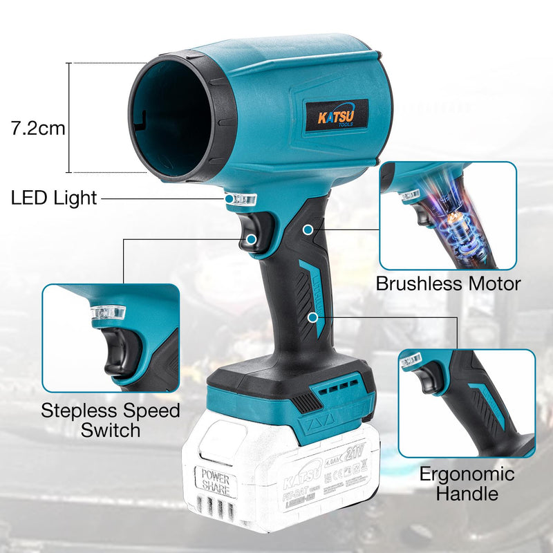 KATSU FIT-BAT Compact Air Blower Brushless Motor