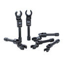 6 PCs Flex-Head Crows Foot Line Wrench Set 3/8"