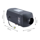 KATSU Diesel Parking Heater Set without assembley, Black