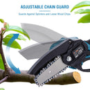 KATSU FIT-BAT Chainsaw w Extra Chain 4 inch W 3.0 Btry