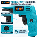 KATSU Tools 500W Electric Impact Drill 13mm Chuck Variable Speed DIY 100136