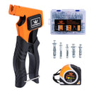 Plasterboard Anchors Pliers Measuring Tape Kit