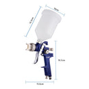 Gravity Feed Paint Spay Gun H827 with 1.4/1.7/2.0mm 600CC