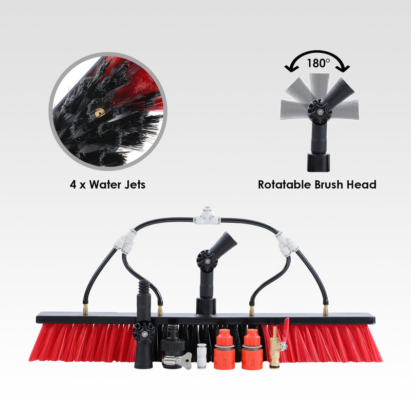 Solar Cleaning Extendable Brush