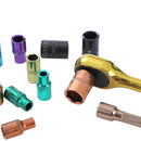 Socket Set 14PC Coloured 1/4 inch Ratchet 4/4.5/5/5.5/6/7/8/9/10/11/12/13mm, CR-V