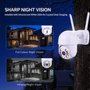 New Flash 3MP Security Camera Outdoor - 2.8
