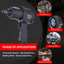 Air impact wrench Set Twin Hammer 1/2