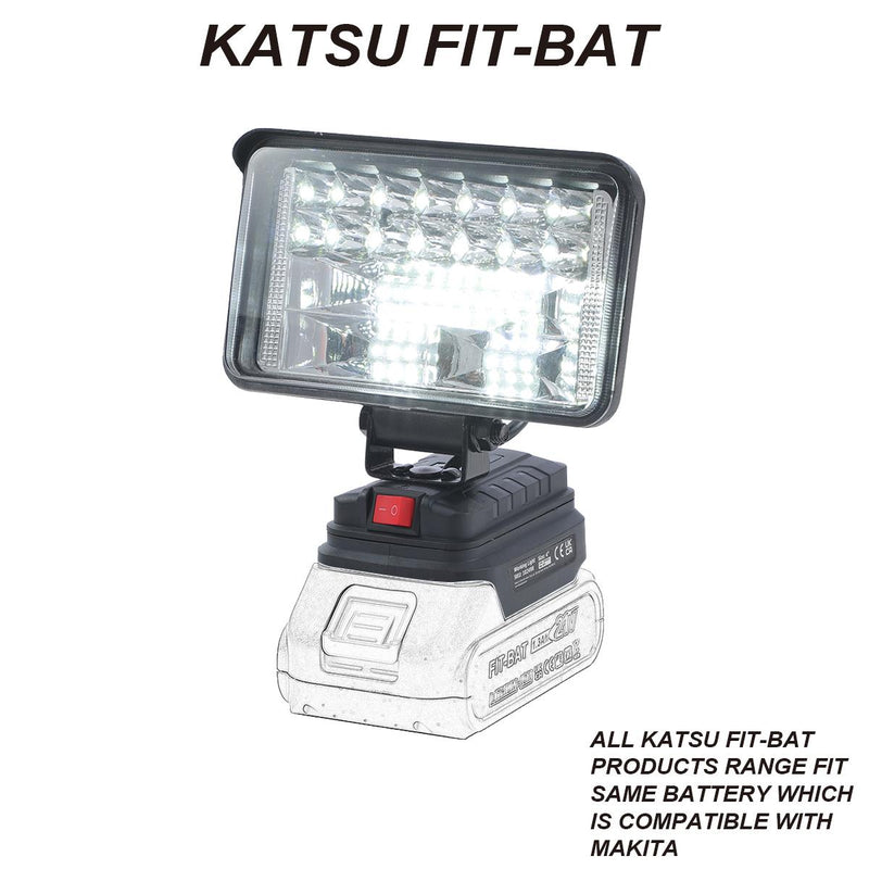 KATSU FIT-BAT Working Light 4inch With USB