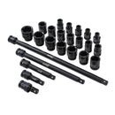 43 PCs Heavy Duty Impact Socket Set 1/2" Drive 6