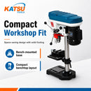 500W Heavy Duty Bench Pillar Drill Press, 16mm