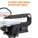 Scroll Saw 16 Inch 85W with 45° Tiltable Metal