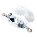 Rope Hoist Pulley System 4400lbs Breaking Strength
