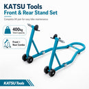 2-Pieces Motorcycle Front and Rear Wheel Lift