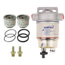 Fuel Filter Water Separator Trap Assy R12T with 2 Extra Filters