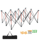 Portable Folding Workstand 181x123x77cm, 12 Steel