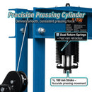 50 Ton Pneumatic Hydraulic Workshop Press, Hand &
