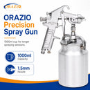 Air Paint Spray Gun, 1000ml 1.5mm Copper Nozzle