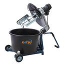 Electric Paddle Mixer 1300W with 65L Plastic Drum