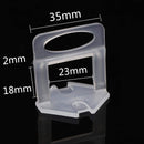 Tile Leveling System 400pcs Pack 2mm Levelers