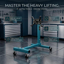 Engine Stand 1000 lb 450kg, Durable Steel Frame