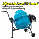 Electric Concrete Mixer 80L - 220W Portable Cement