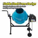 Electric Concrete Mixer 80L - 220W Portable Cement