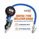 Digital Tyre Inflator Gauge 250 PSI, LCD Air