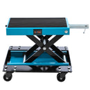 Motorcycle Lift Jack with Dolly, 500kg Dirt Bike