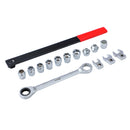15-Piece Universal Ratcheting Serpentine Belt Tool