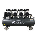 Air Compressor Oil Free 200 Litre 1.2KW x 4 Motors
