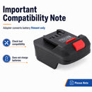 Battery Adapter Converter Compatible with Famous