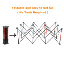 Portable Folding Workstand 181x123x77cm, 12 Steel