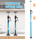 2 Pack Telescopic Ceiling Support 125-290cm Steel