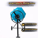 Electric Concrete Mixer 180L - 800W Heavy-Duty