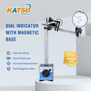 Dial Indicator with Magnetic Base 0-1.0" Tester