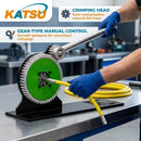 6-29mm Manual Hose Crimping Tool, 8-Tooth Gear