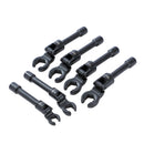 6 PCs Flex-Head Crows Foot Line Wrench Set 3/8"