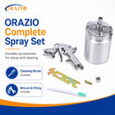Air Paint Spray Gun, 1000ml 1.5mm Copper Nozzle