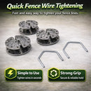 Electric Fence Wire Tensioner 30-Pack Value Kit –
