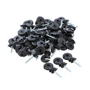 Electric Fence Ring Insulators 100PCs Screw-in