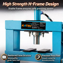 10 Ton Hydraulic Workshop Press, Hand Pump &
